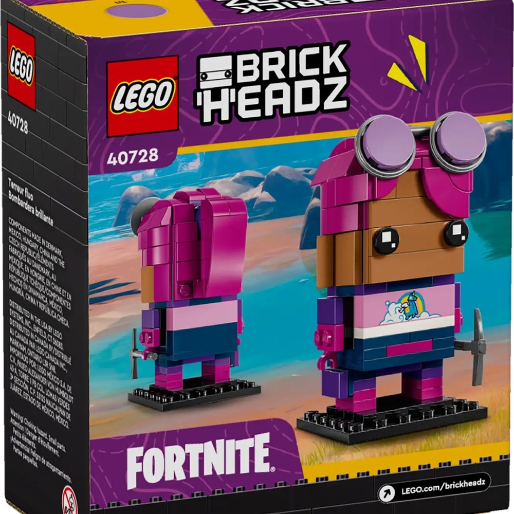 LEGO Fortnite Brickheadz Brite Bomber 40728 (151 Pieces) Building Set - Picture 2 of 4